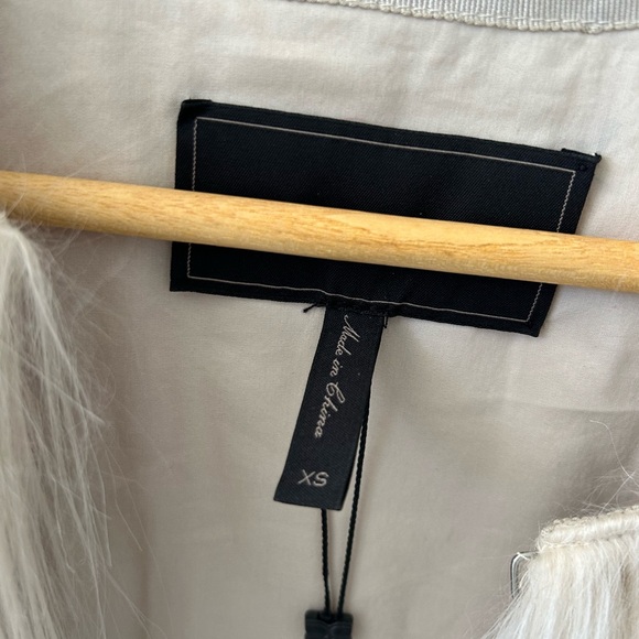 BCBG faux fur vest NWT xs - Picture 6 of 8